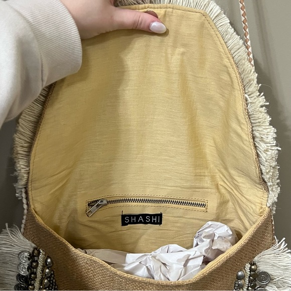 Revolve SHASHI Leela Clutch in Natural - Picture 5 of 7